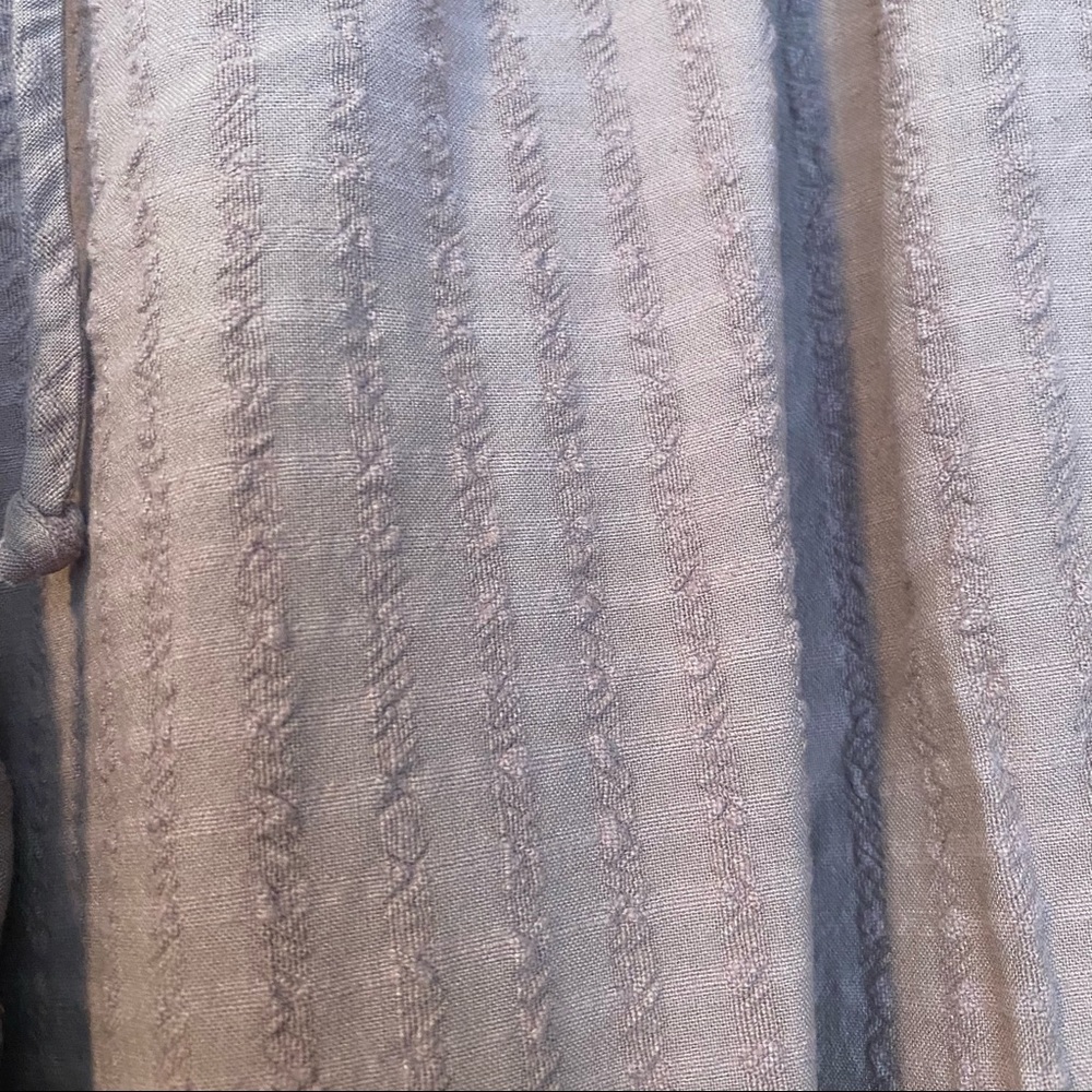 Pink Textured Pants - Picture 3 of 5